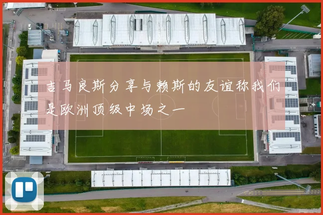吉马良斯分享与赖斯的友谊称我们是欧洲顶级中场之一